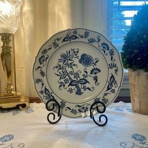 Set of 3 Blue Danube Dinner Plates
